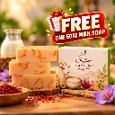 Saffron Goat Milk Soap Promotion.webp