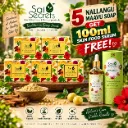Sai Secrets Nallangu Maavu Soap 5 Pack