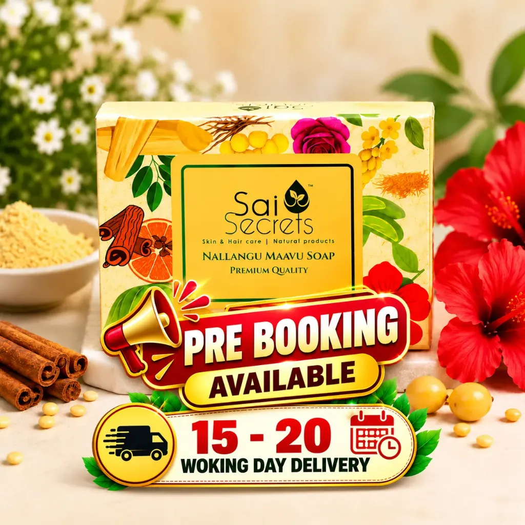 Sai Secrets Nallangu Maavu Soap - 1