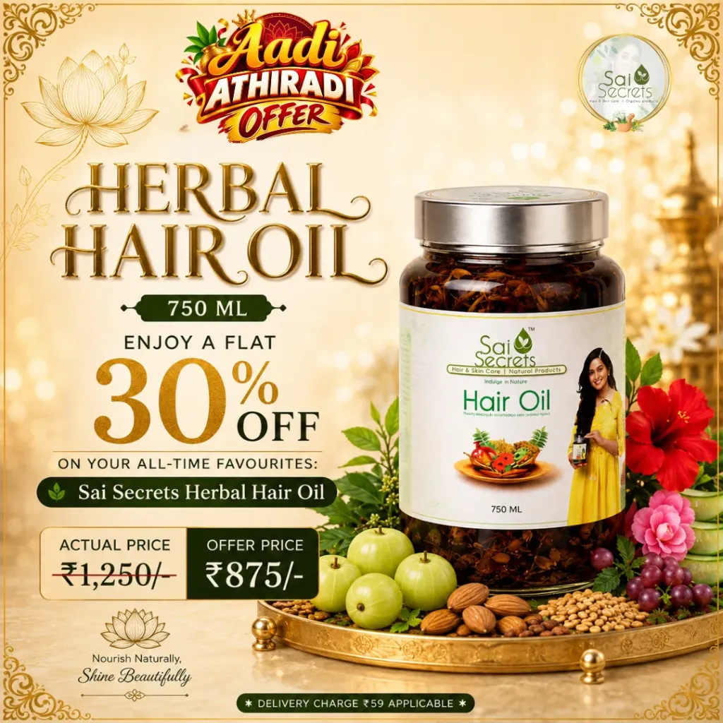 Aadi Athiradi Mega Offer Herbal Hair Oil 750ML