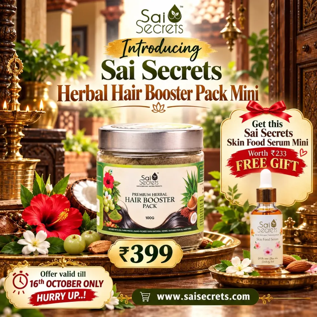 Herbal Hair Booster Pack Mini - 100Grm