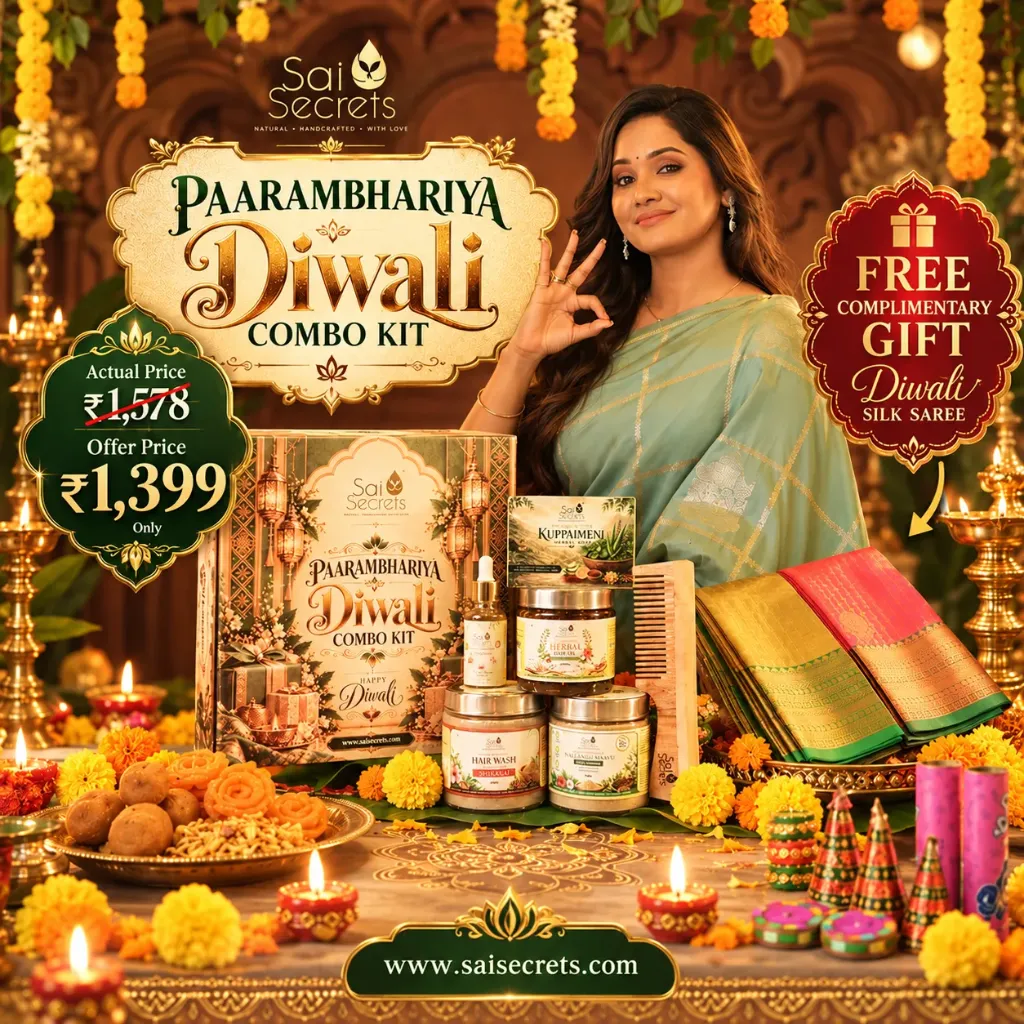 [PDC-PS] PAARAMBHARIYA DIWALI COMBO KIT - 1 (FREE DIWALI PINK SAREE)